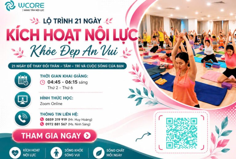 [K40] – KÍCH HOẠT NỘI LỰC – KHỎE ĐẸP AN VUI