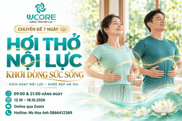 CHUYÊN ĐỀ HƠI THỞ NỘI LỰC – KHƠI DÒNG SỨC SỐNG